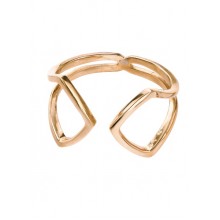 ROSE GOLD PLATED CUBIC ZIRCONIA  RING